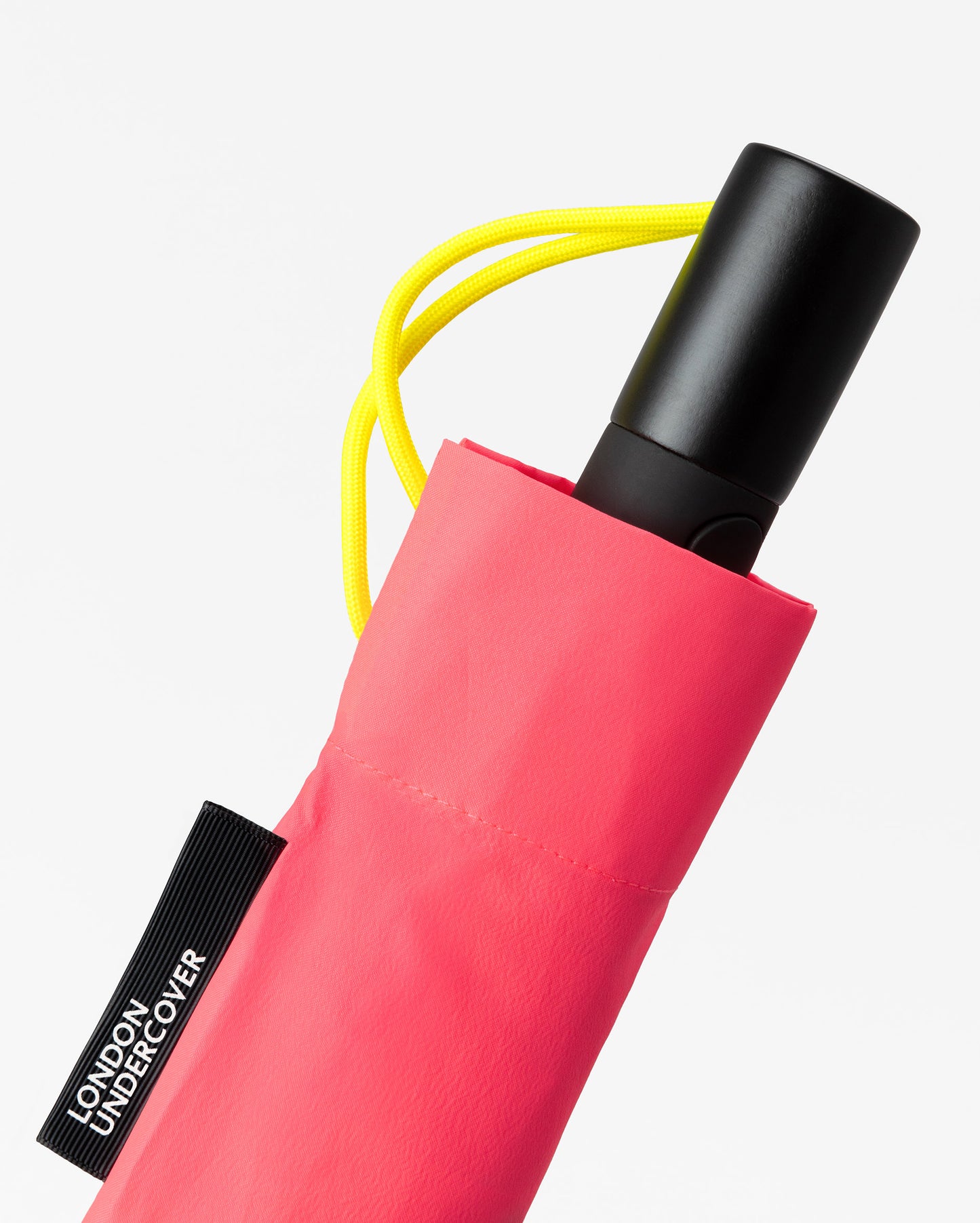 Neon Pink Auto-Compact Umbrella