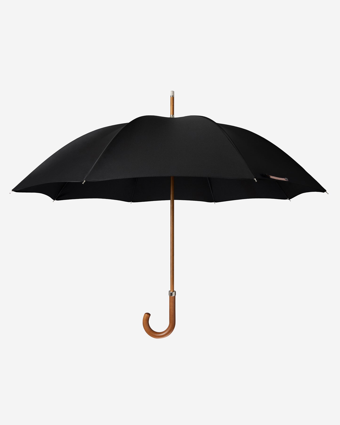 Black Multibraid City Gent Umbrella