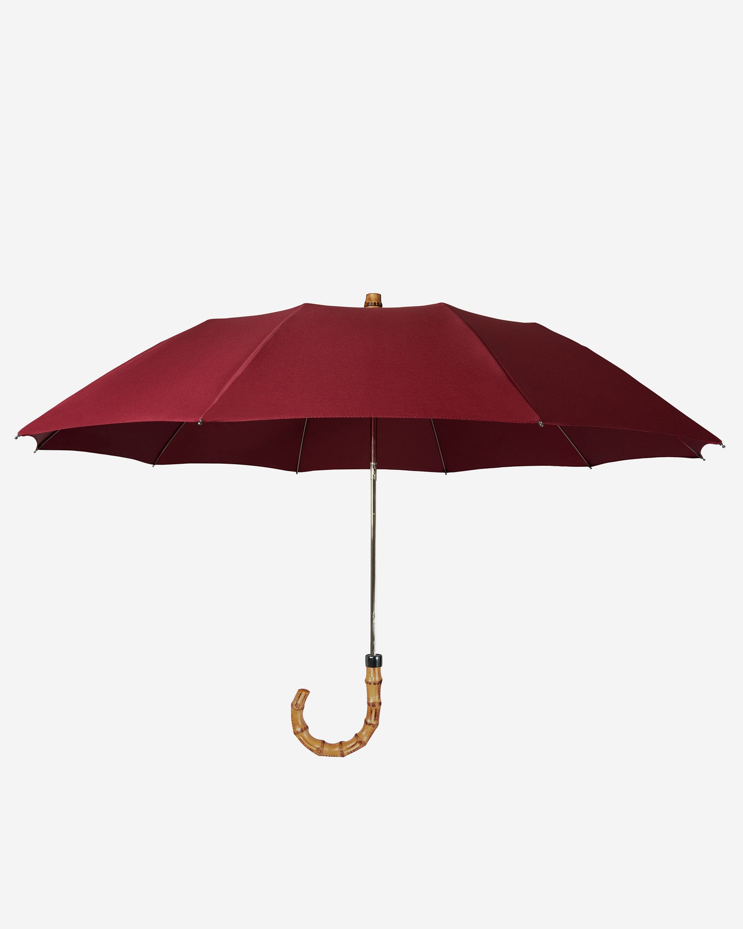Burgundy Whangee Telescopic Umbrella