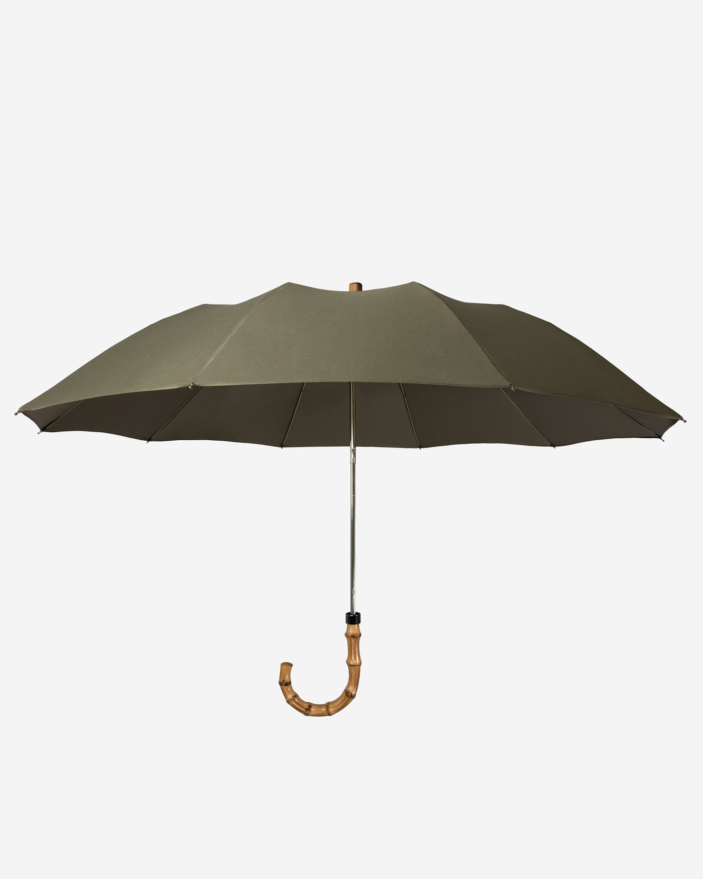 Olive Drab Whangee Telescopic Umbrella