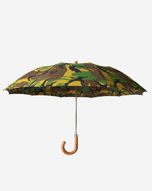 British Woodland Camouflage Maple Telescopic Umbrella