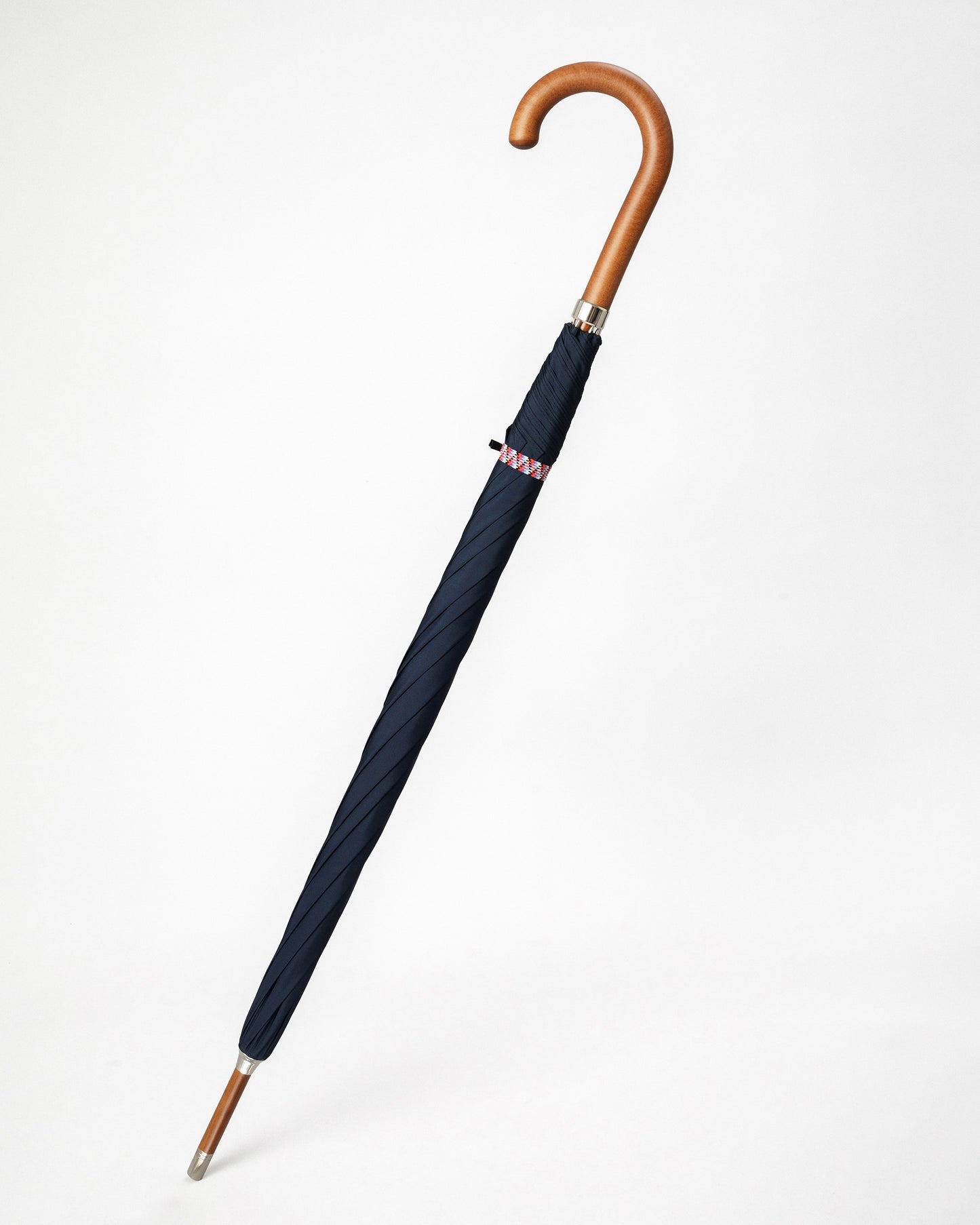 Navy Multibraid City Gent Umbrella