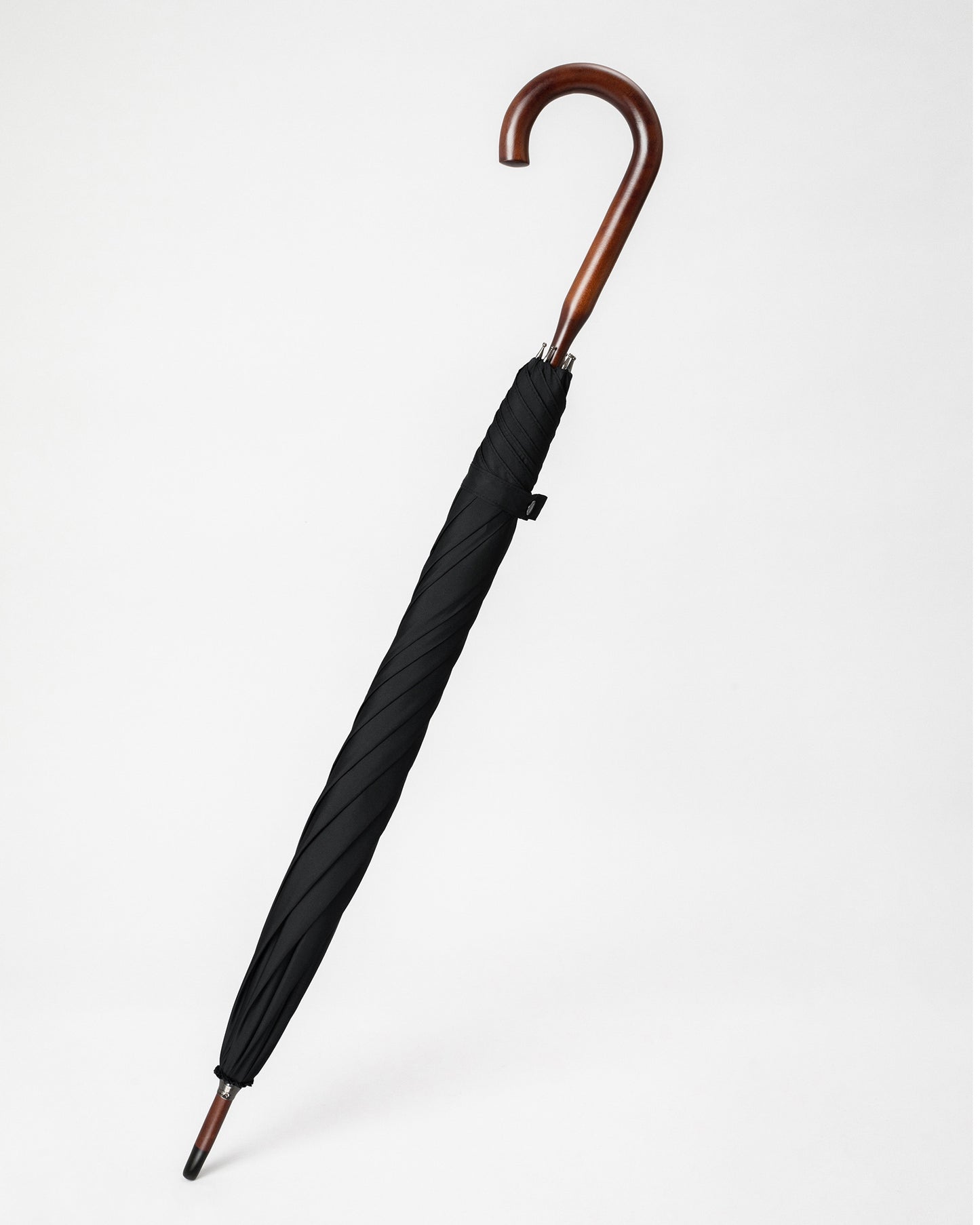 Black Houndstooth Classic Umbrella