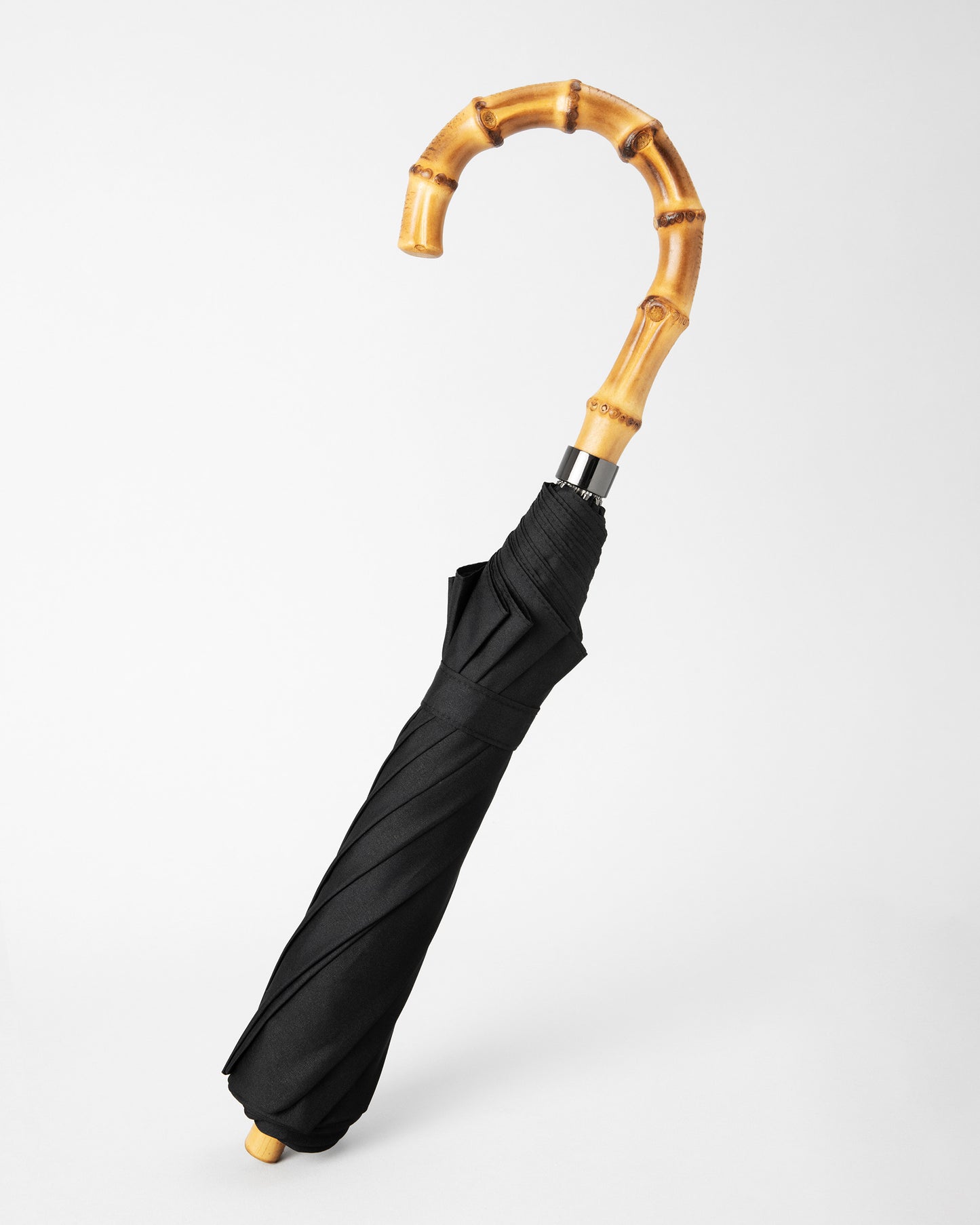 Black Whangee Telescopic Umbrella