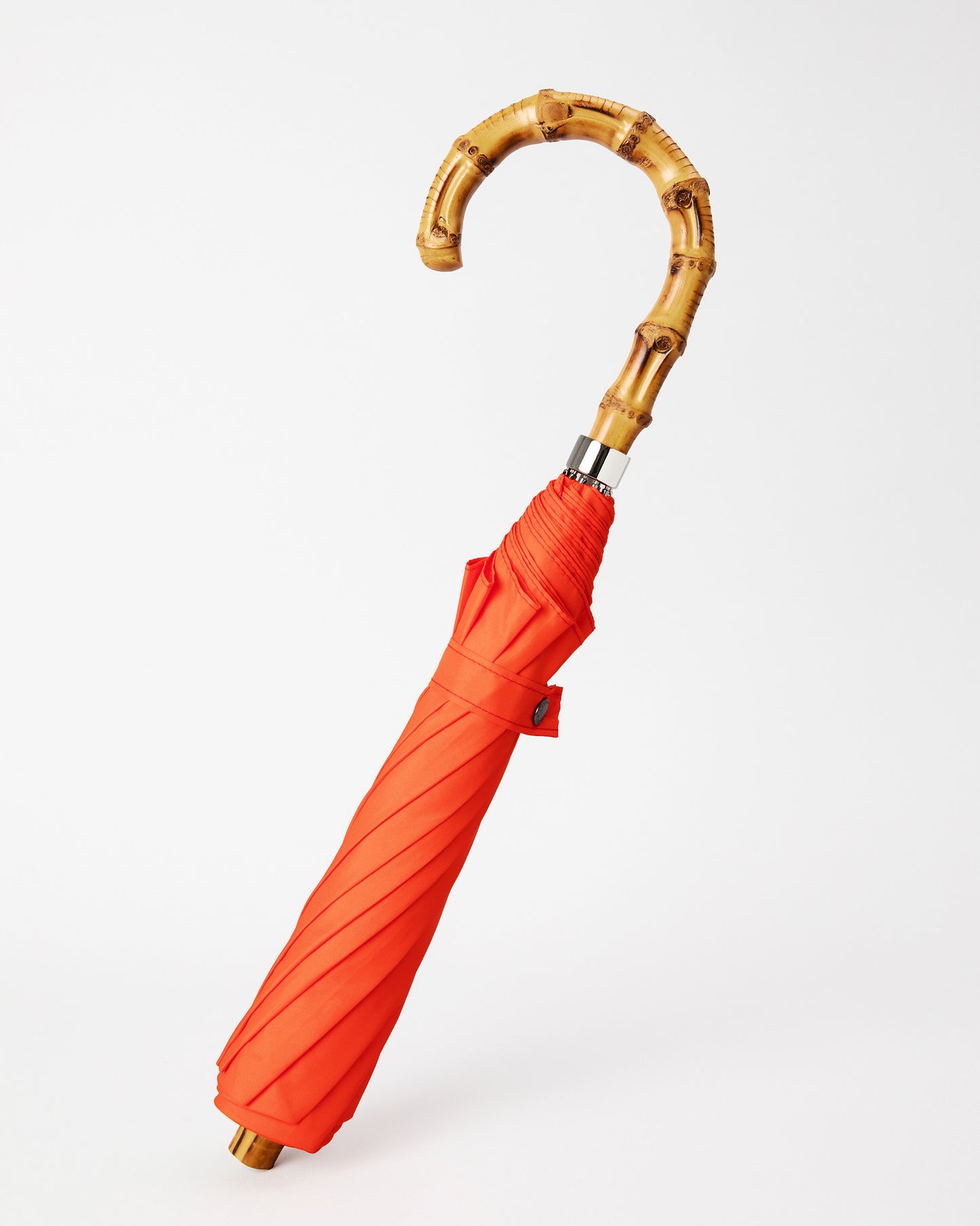 Orange Whangee Telescopic Umbrella