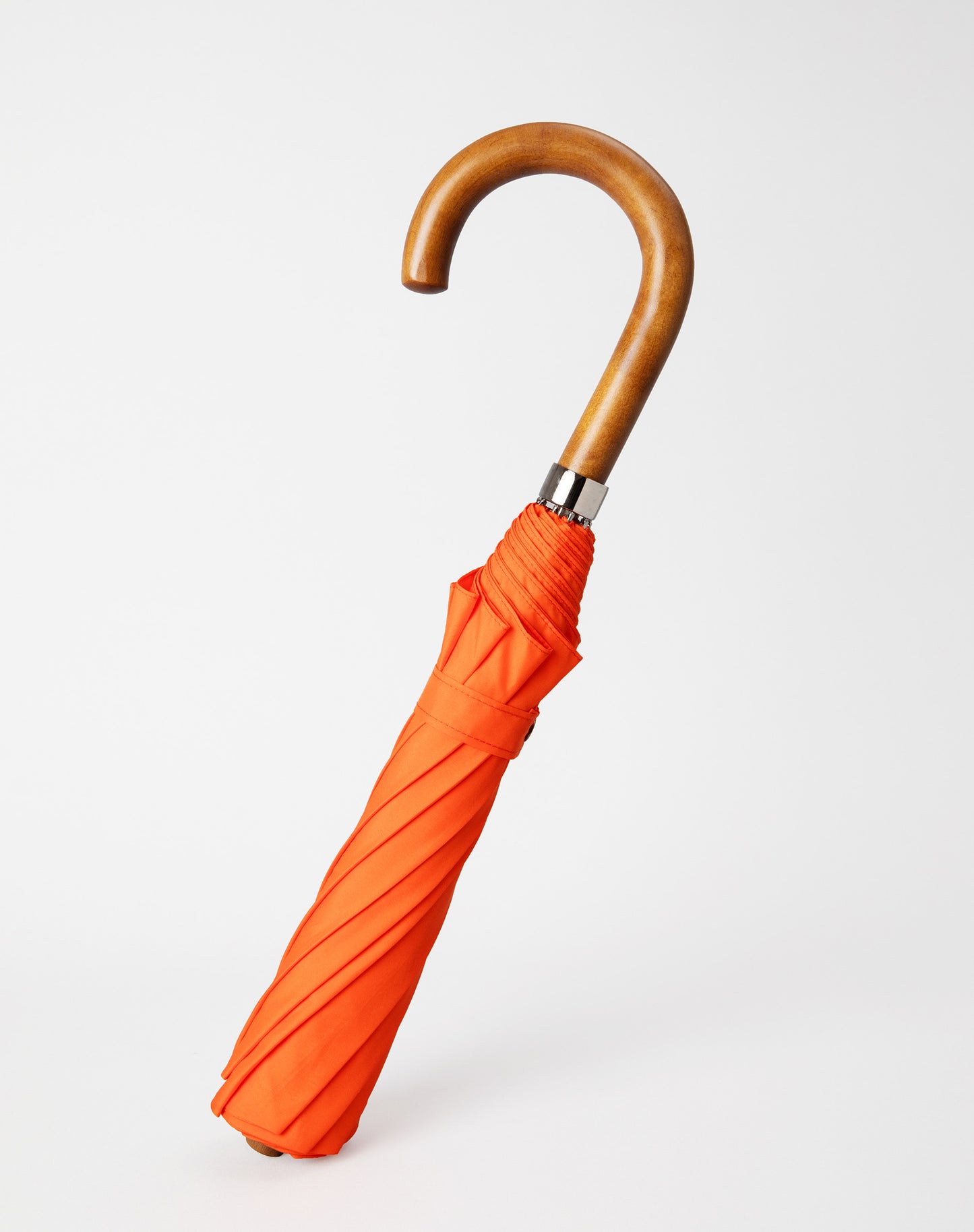 Orange Maple Telescopic Umbrella