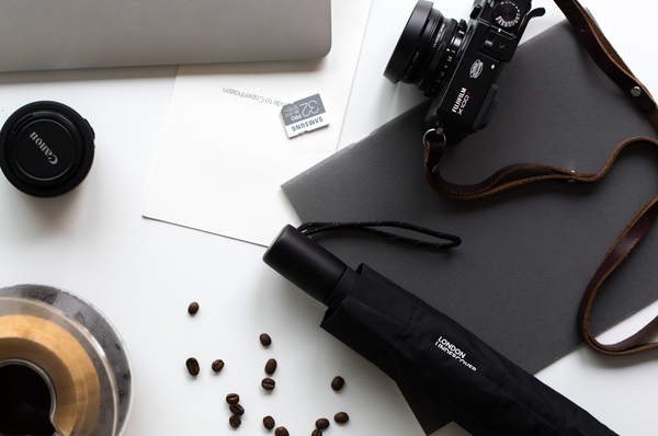 A compact umbrella for everyday carry.