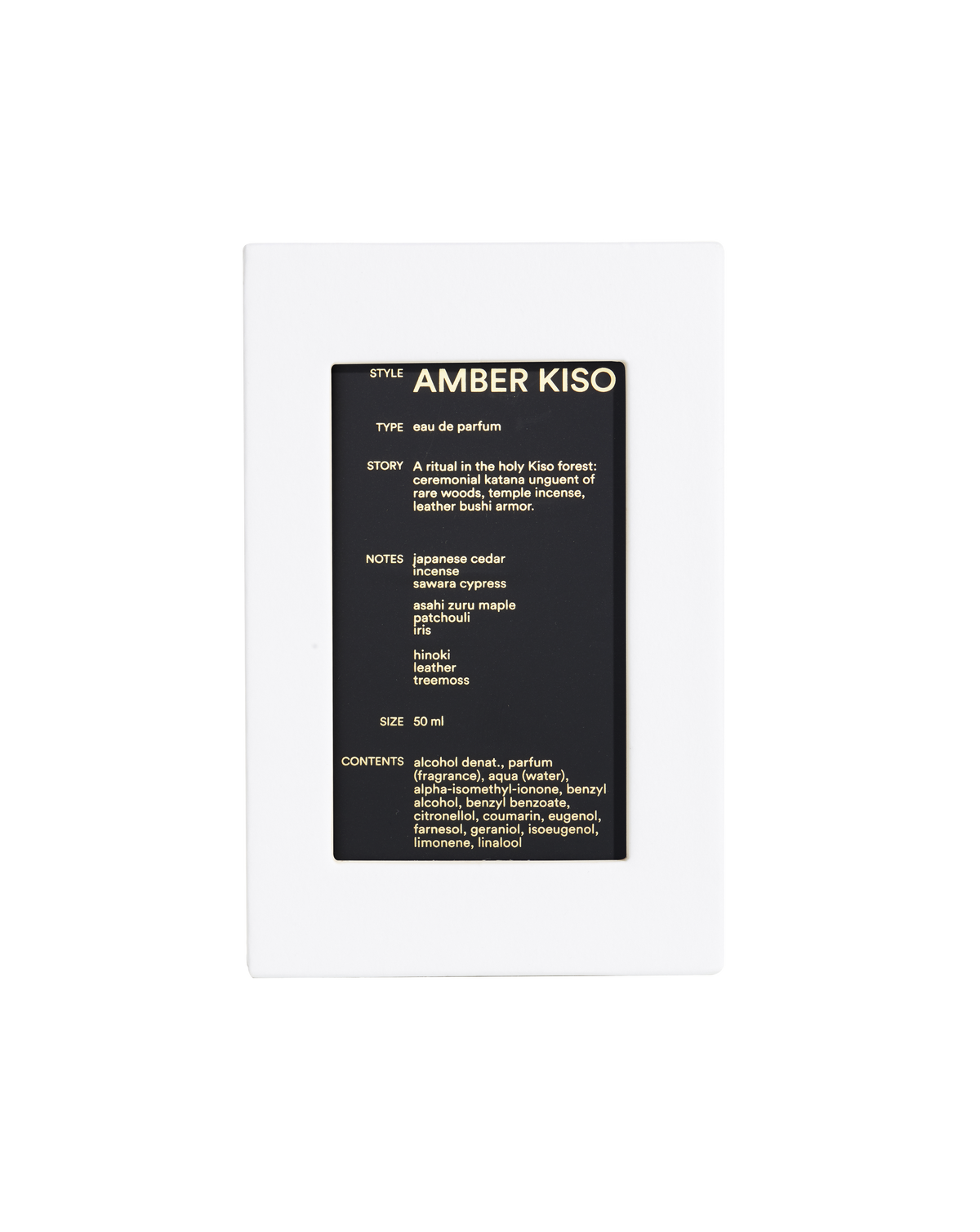 Amber Kiso - D.S. & Durga - Eau De Parfum 50ml