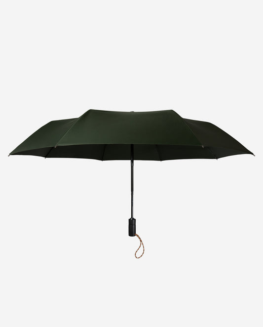 Olive Green Auto-Compact Umbrella
