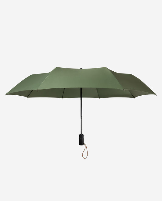 Light Olive Green Auto-Compact Umbrella