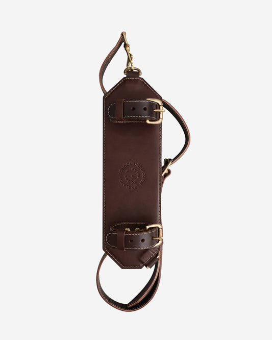London Undercover Brown Leather Umbrella Sling