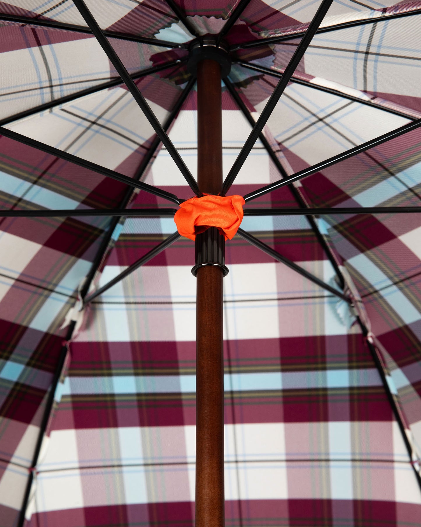Burgundy Maclean Tartan Classic Umbrella