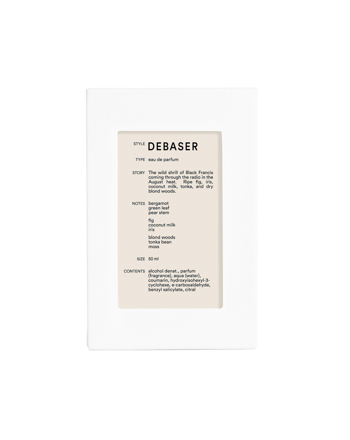 Debaser  - D.S. & Durga - Eau De Parfum 50ml
