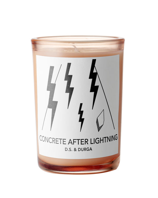 D.S. & DURGA Candle - Concrete after lightning