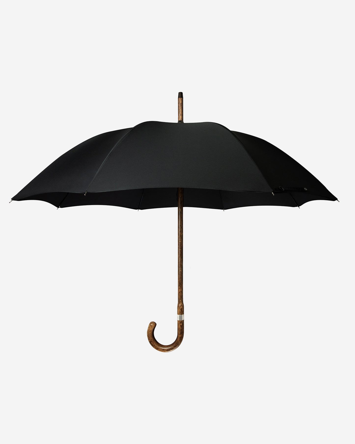 Black Oak Solid Stick Umbrella