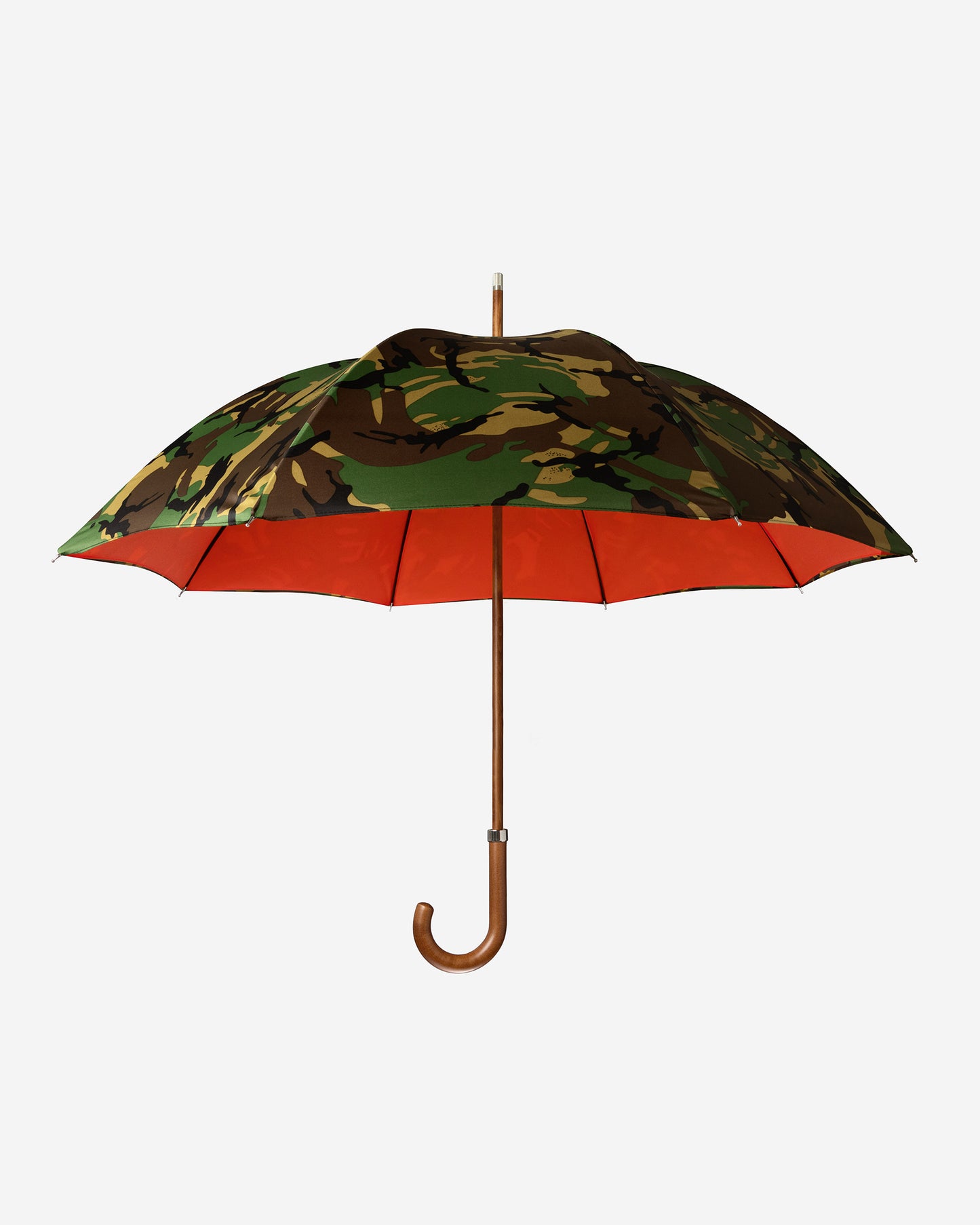 London Undercover British Woodland Camouflage and Orange Double CG Umbrella