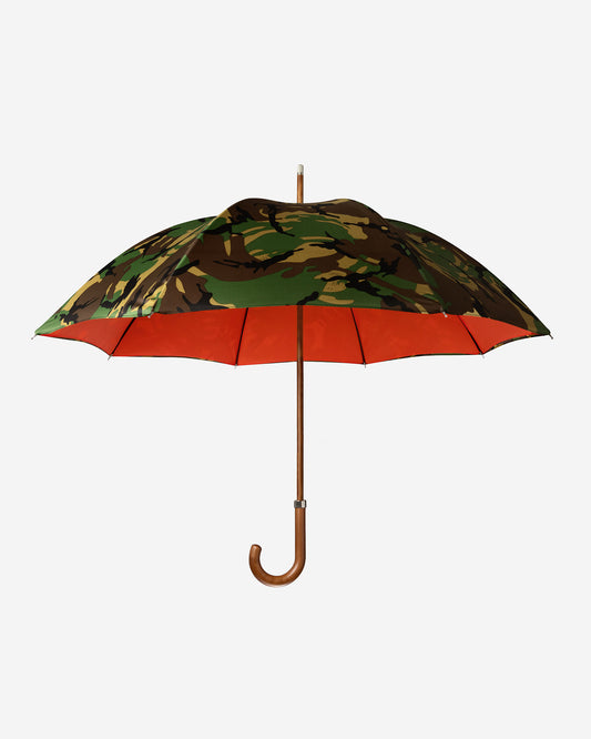 London Undercover British Woodland Camouflage and Orange Double CG Umbrella