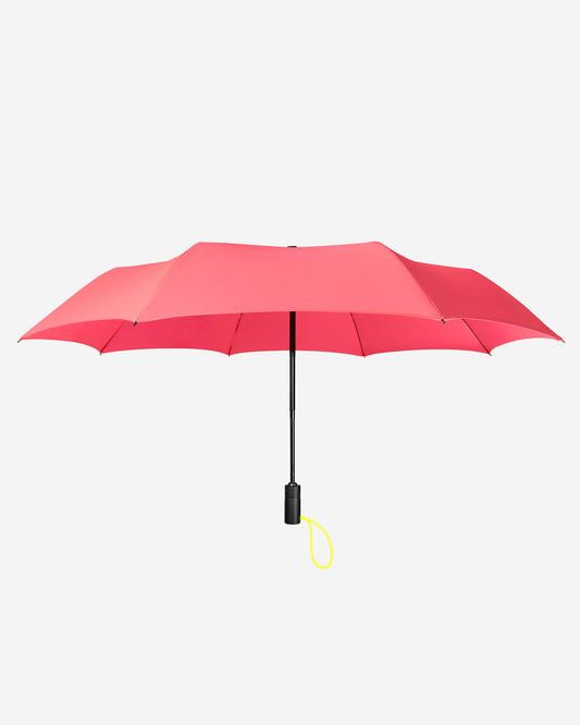 Neon Pink Auto-Compact Umbrella