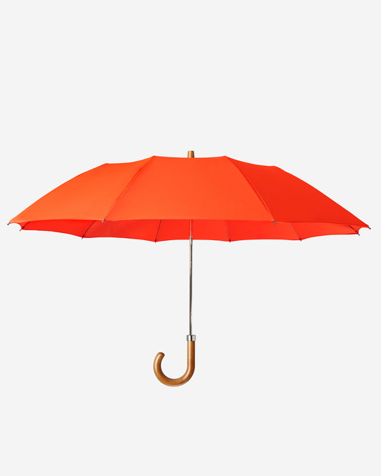 Orange Maple Telescopic Umbrella