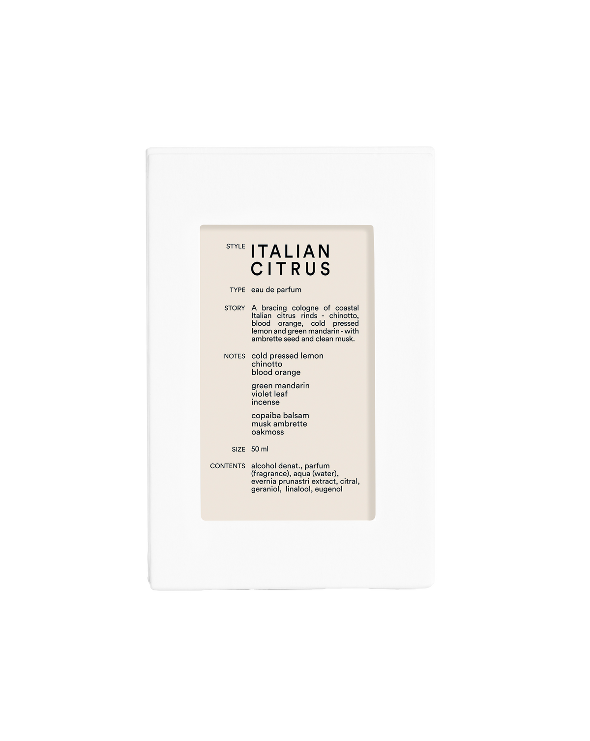 Italian Citrus - D.S. & Durga - Eau De Parfum 50ml