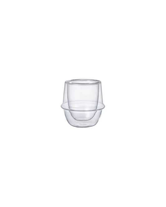 Kinto Kronos Double Wall Espresso Glass