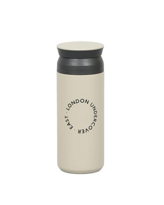 London Undercover x Kinto Sand Beige Travel Tumbler 500ml