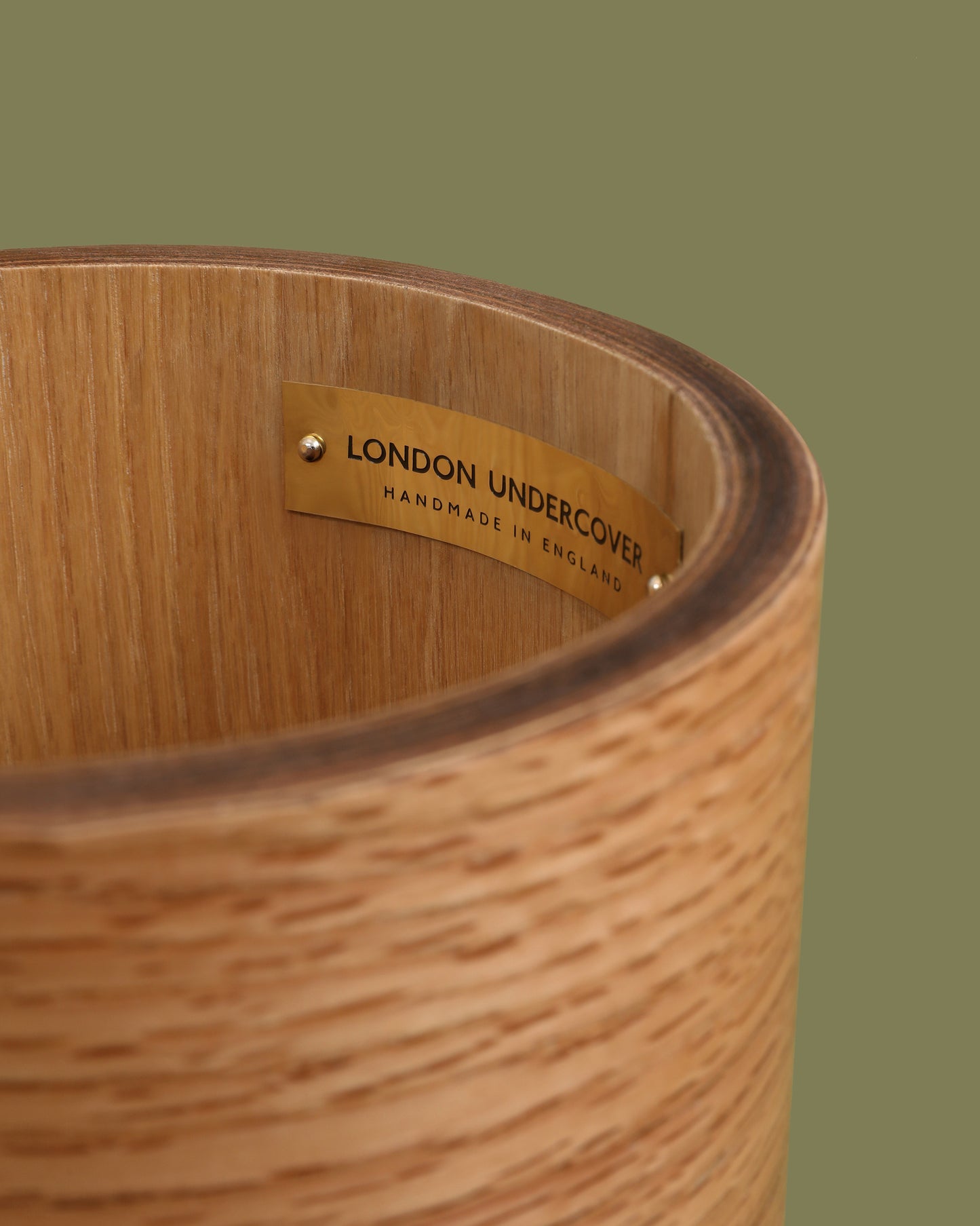 London Undercover Oak Umbrella Stand