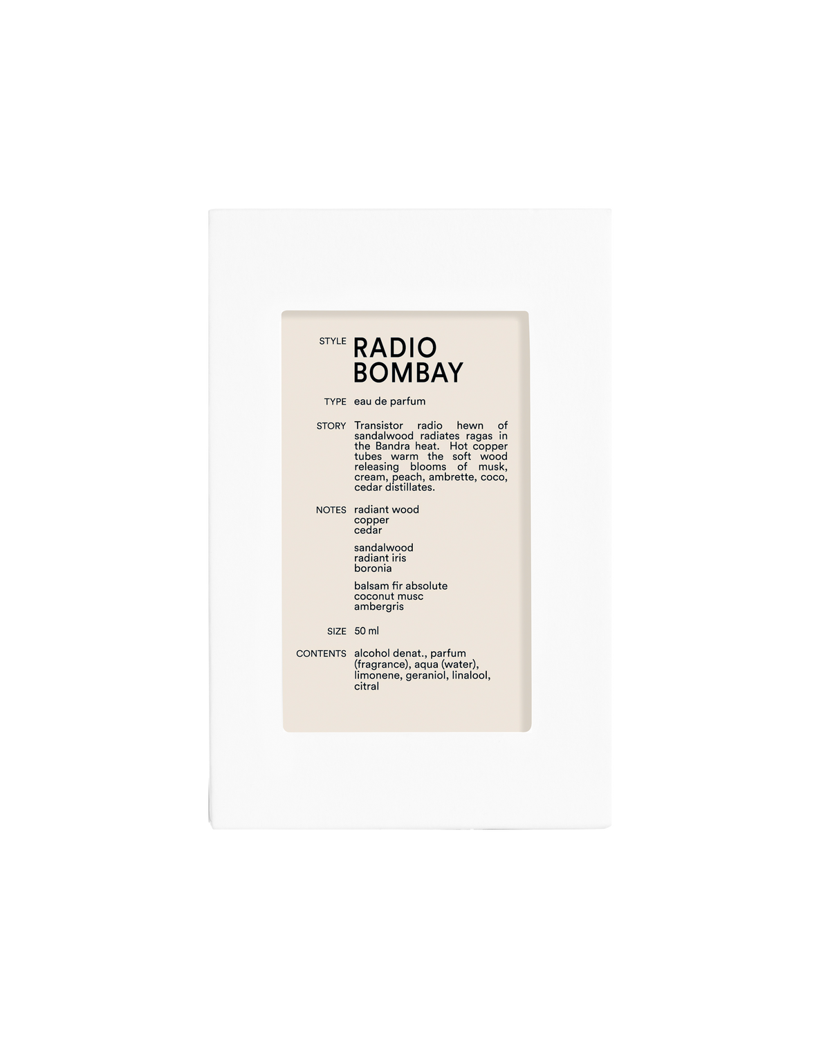 Radio Bombay - D.S. & Durga - Eau De Parfum 50ml