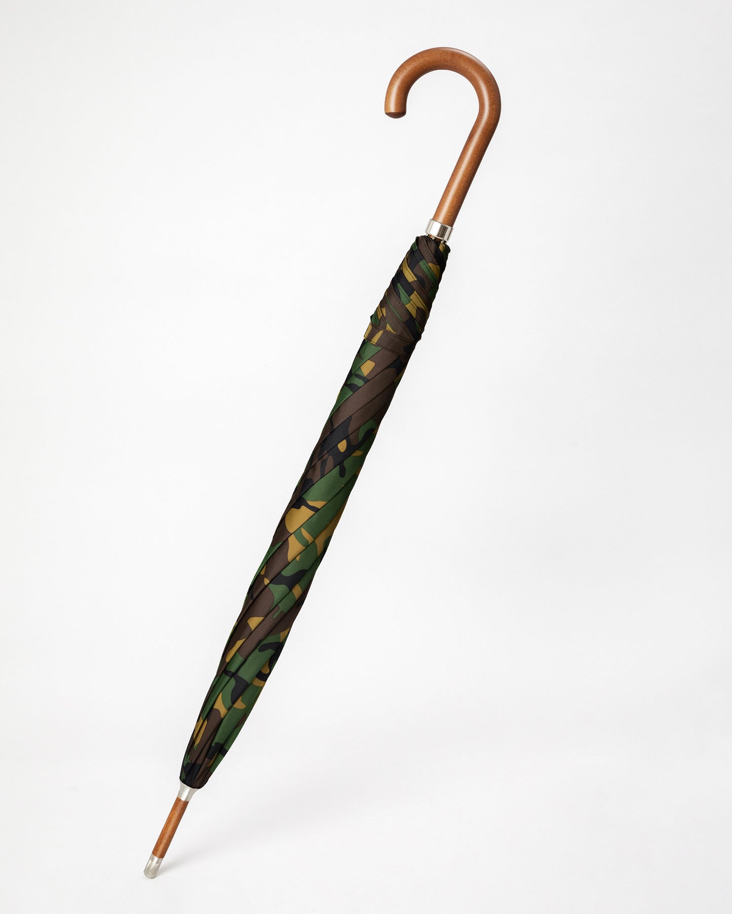 London Undercover British Woodland Camouflage and Orange Double CG Umbrella