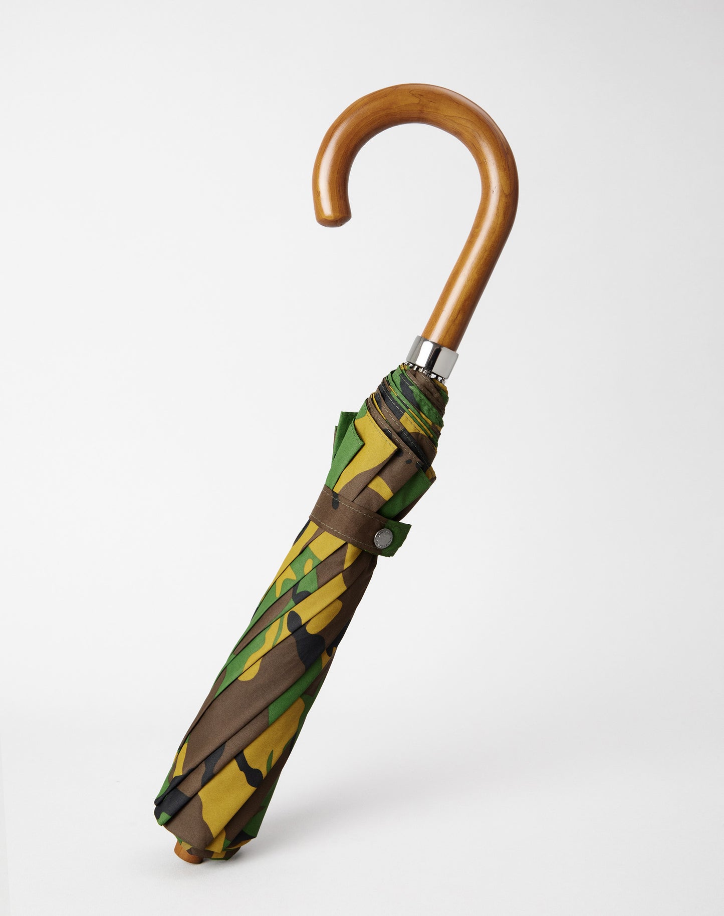 British Woodland Camouflage Maple Telescopic Umbrella