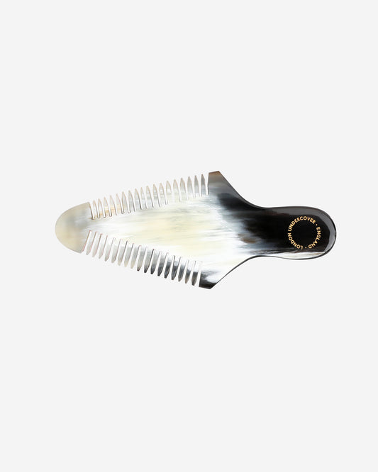 London Undercover 4" tree moustache comb - GOLD