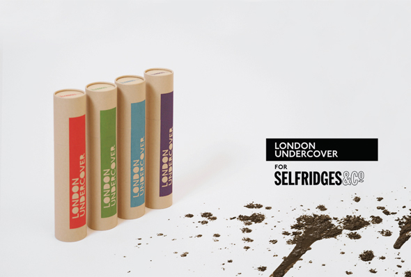 London Undercover Festival Umbrellas for Selfridges